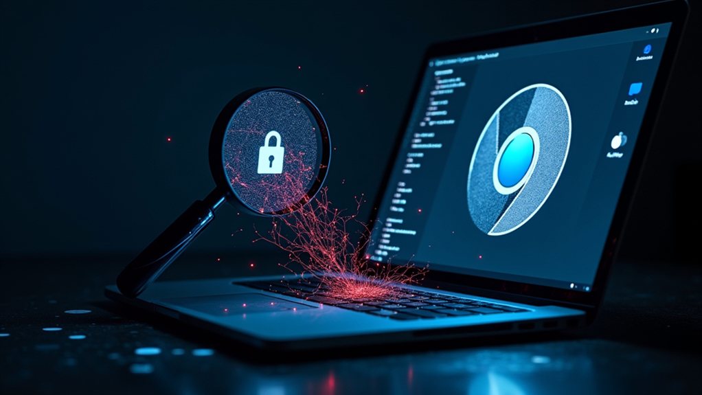 compromised chrome extensions alert